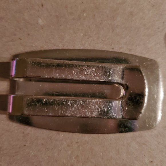 Vintage Anson Patented Airplane Tie Slide - Picture 2 of 3